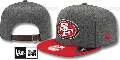 San Francisco 49ers-Melton Snapback Hat SF 12